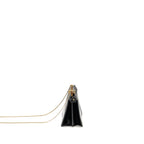 Fendi Peekaboo I See You Bag Lizard Black GHW