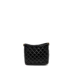 Chanel 22B Pearl Crush Hobo Bag Lambskin BLACK GHW (Microchip)