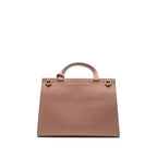 Gucci Top Handle Flap Bag Calfskin Dark Pink GHW