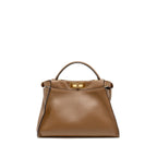 Fendi Medium Peekaboo Calfskin Tobacco GHW