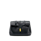 Celine Medium Soft 16 Bag Grained Calfskin Black