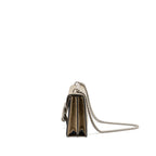 Gucci Dionysus flap bag suede leather / canvas beige SHW