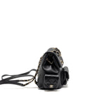 Chanel Triple Pocket Backpack Caviar Black LGHW (microchip)