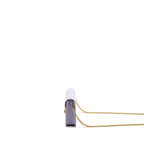 Celine Triomphe Wallet on Chain Margo Shiny Calfskin Light Lavender