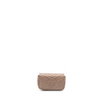 Gucci Super Mini GG Marmont Calfskin Beige GHW