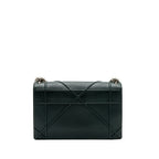 Dior Large Diorama Bag Grained Calfskin Dark Green SHW