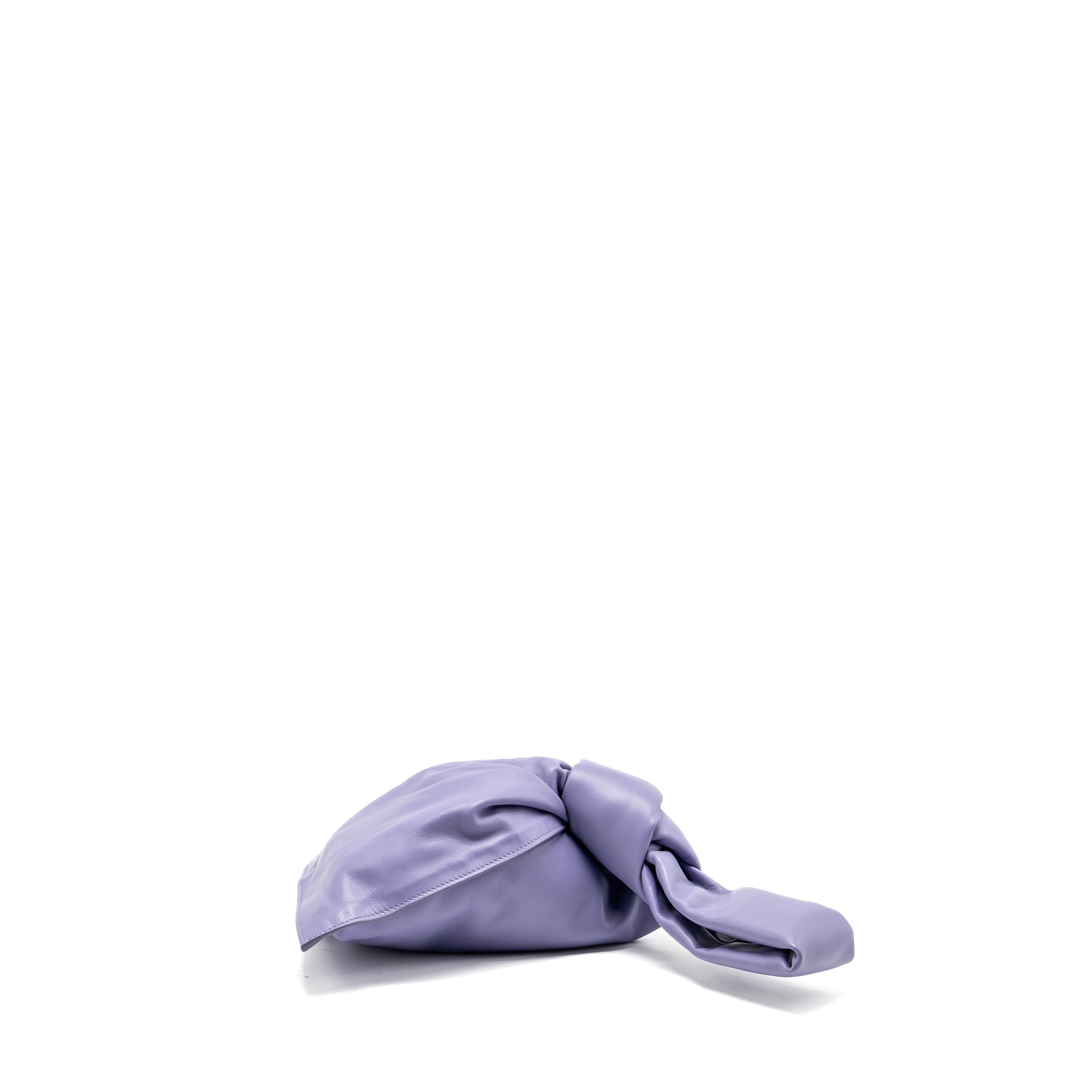 Bottega Veneta Twist Bag Leather Light Purple SHW
