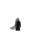 CHANEL Medium Classic Double Flap Bag Caviar Black SHW