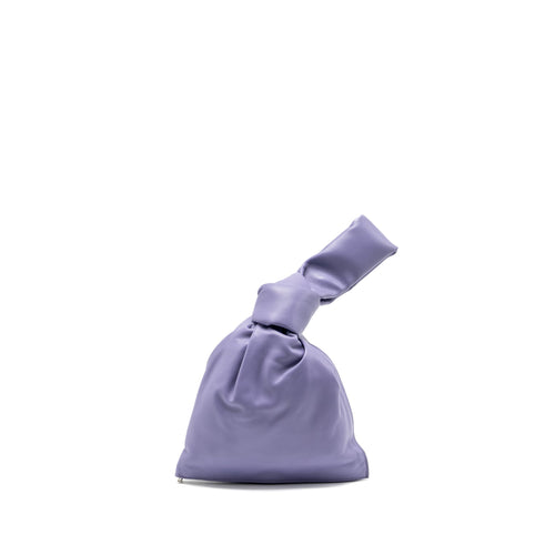 Bottega Veneta Twist Bag Leather Light Purple SHW
