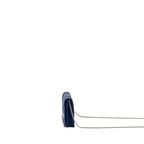 DIOR DIORAMA WALLET ON CHAIN Leather BLUE SHW