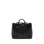 Bottega Veneta Small Andiamo Bag Lambskin Black GHW