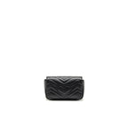 Gucci Mini GG Marmont Calfskin Black GHW