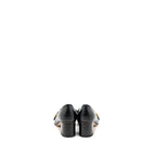 Gucci size 38 marmont loafer pumps calfskin black GHW