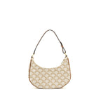 Celine Ava bag triomphe canvas / calfskin white