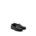 Celine Size 37 Luco Triomphe Loafer Calfskin Black