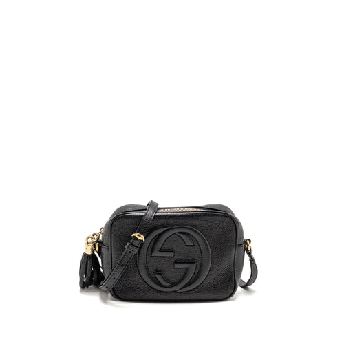 Gucci Soho Disco Camera Crossbody Bag Calfskin Black LGHW