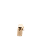 SAINT LAURENT / YSL Toy LouLou Quilted Shoulder Bag Calfskin Beige GHW