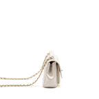 Chanel Medium Business Affinity Caviar White LGHW