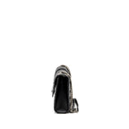 Saint Laurent/YSL Medium Envelope Chain Bag Grained Calfskin Mix Matelasse Black SHW