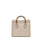 Gucci Small Diana Tote Bag Calfskin White GHW