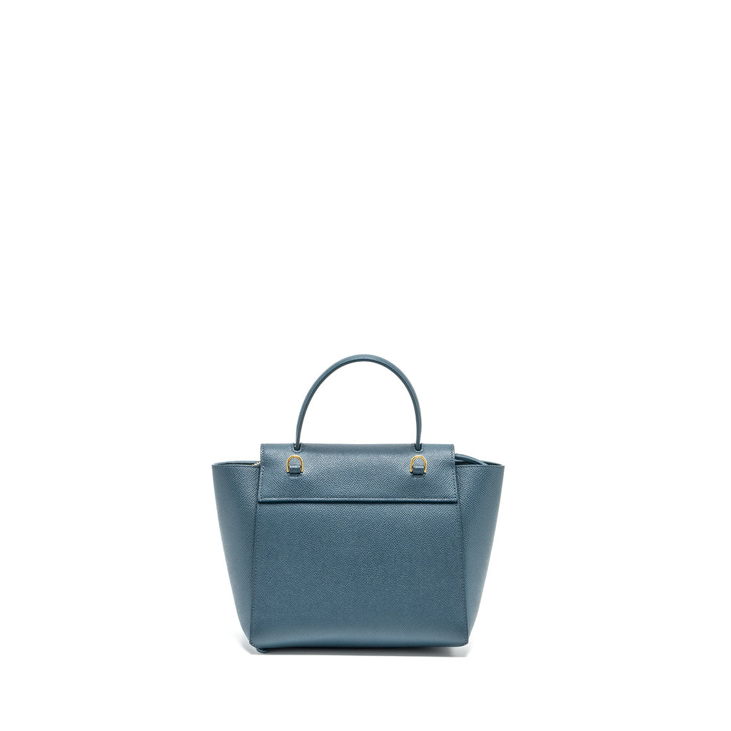 Celine nano belt bag Grained Calfskin Blue