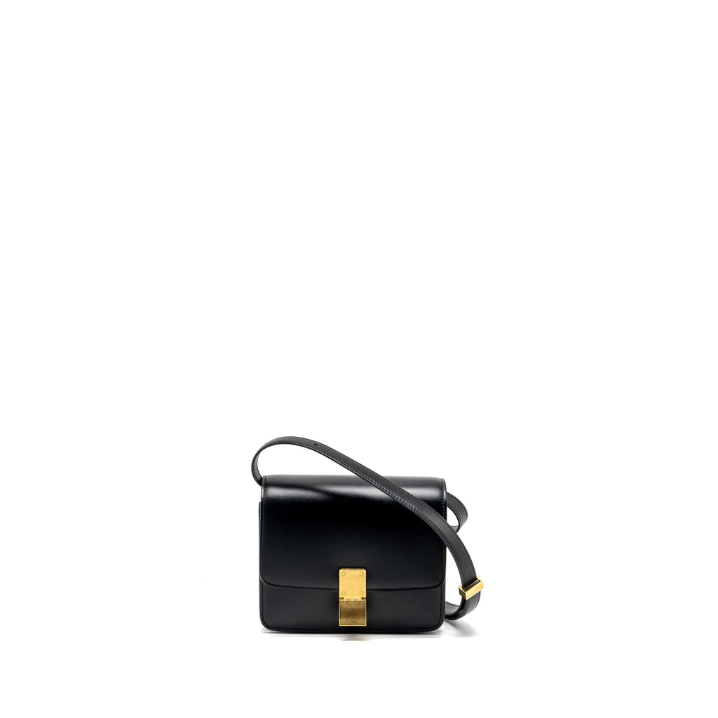 Celine Mini Classic Box Bag Calfskin Black