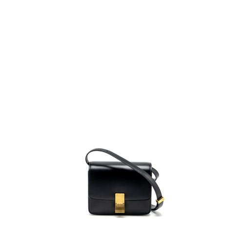 Celine Mini Classic Box Bag Calfskin Black