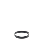 Saint Laurent/YSL Size 80 Cassandre Belt Square Buckle Calfskin Black SHW