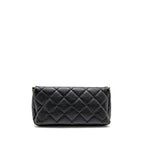 Chanel Large Hobo Bag Lambskin Black GHW (Microchip)