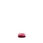 Saint laurent compact tri-fold wallet calfskin pink GHW