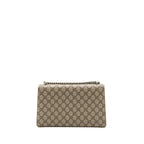 Gucci small Dionysus GG shoulder bag GG supreme canvas/ red SHW