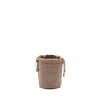 Gucci GG Marmont Mini Bucket Bag Beige GHW