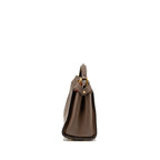 Fendi Small Peekaboo Iconic Bag Calfskin Brown GHW