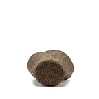 Fendi size M bucket hat brown tech fabric