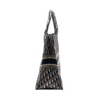 Dior Large Book tote dior oblique canvas blue