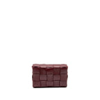 Bottega Veneta Classic Cassette Bag Lambskin Burgundy GHW