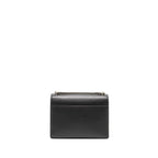 Saint Laurent Medium Sunset Chain Bag Calfskin Dark Grey Ruthenium Hardware