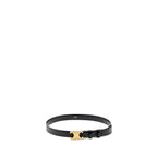 Celine size 85 Medium Triomphe belt calfskin black