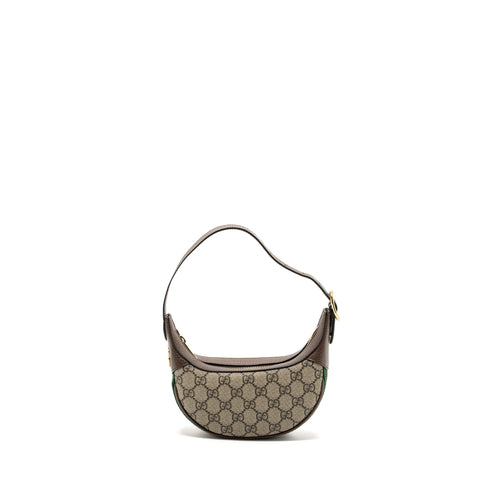 Gucci Ophidia GG Mini Bag GG supreme canvas GHW