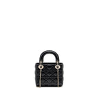 Dior Mini Lady Dior Lambskin Black SHW