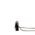 Chanel Coco Charm Wallet on Chain Lambskin Black LGHW