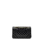 Chanel Medium Classic Double Flap Bag Lambskin Black GHW
