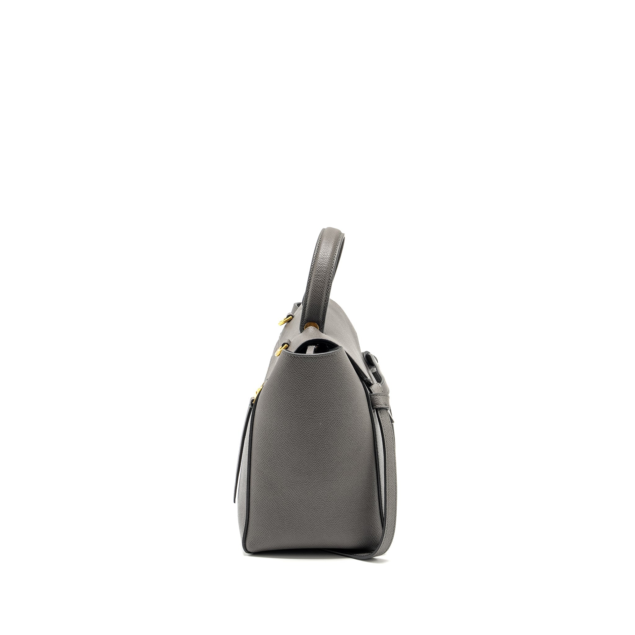 Celine Mini Belt Bag Grained Calfskin Grey