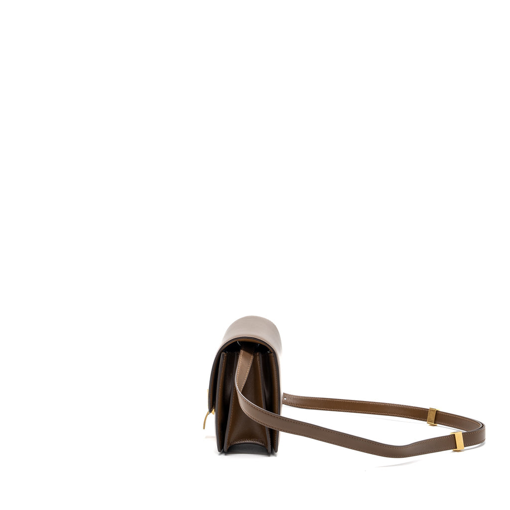 Celine Mini Classic Bag Box Calfskin Camel