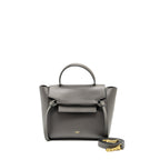 Celine Mini Belt Bag Grained Calfskin Grey