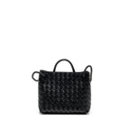 Bottega Veneta Small Andiamo Bag Lambskin Black GHW