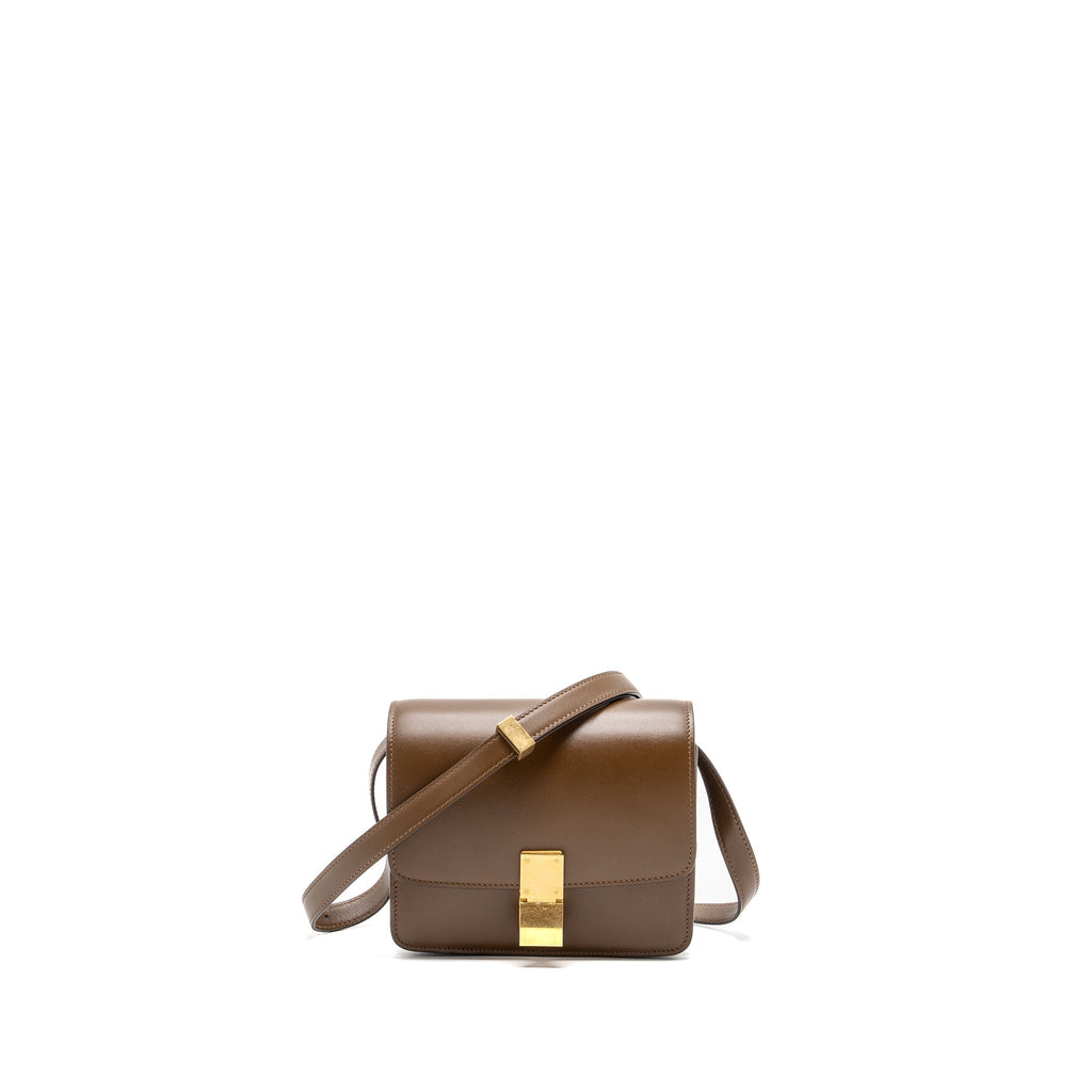 Celine Mini Classic Bag Box Calfskin Camel