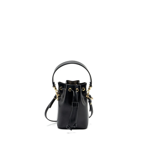 Fendi Mini Mon Tresor bucket bag calfskin black GHW