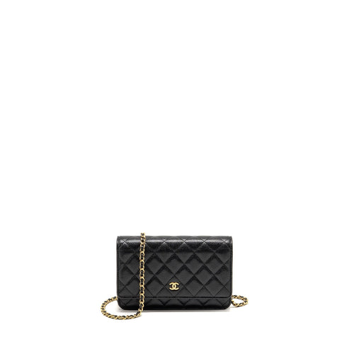Chanel Classic Wallet on Chain Caviar Black GHW