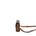 Celine Classic triomphe bag canvas / calfskin tan